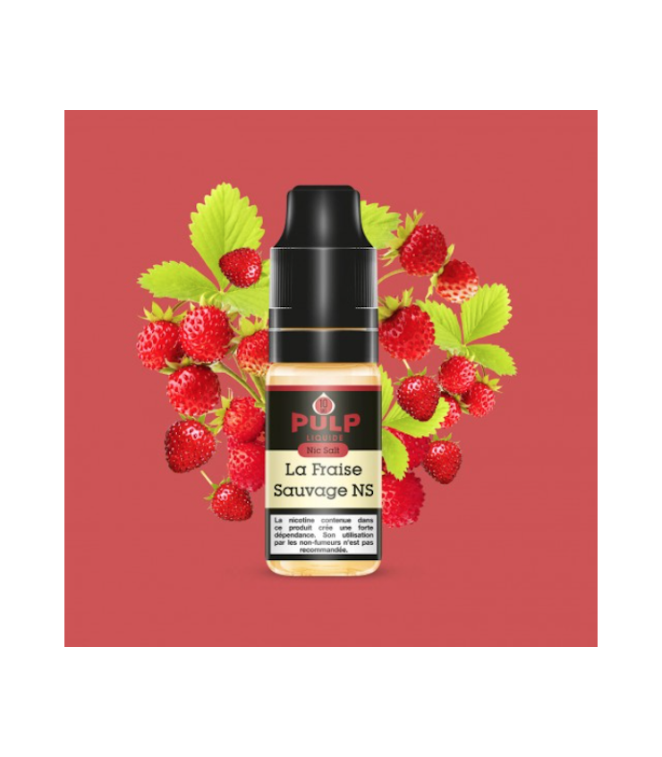 Eliquide PULP FPulp Nic Salt Fraise Sauvage 10ml