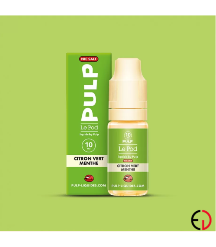 Pulp Nic Citron Vert Menthe 10ml