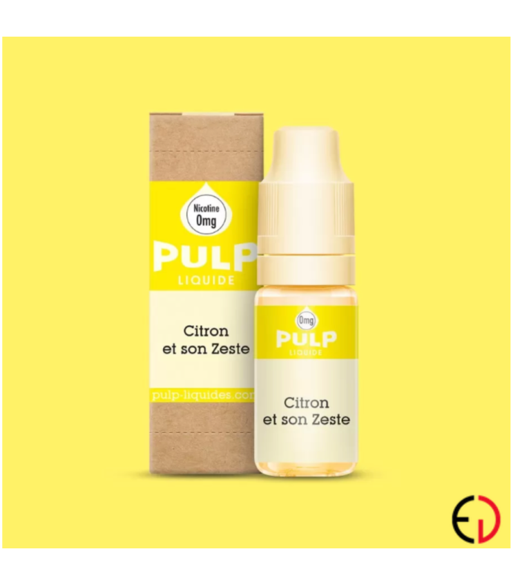 Pulp Original Citron Zeste 10ml