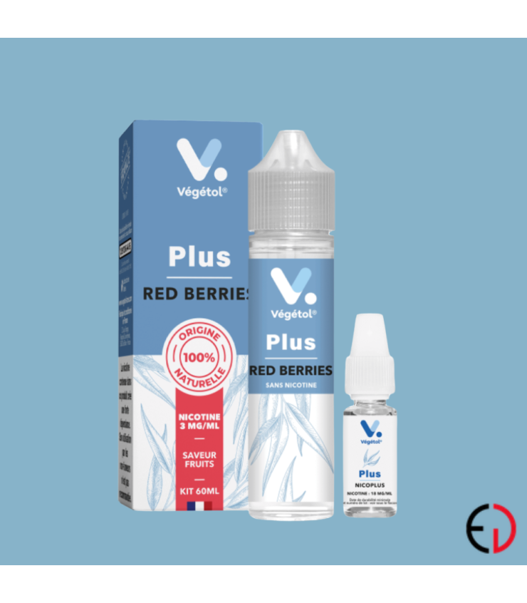 E-liquide Végétol® CLoud fruits rouges retrouvez toute la gamme Végétol au meilleur prix