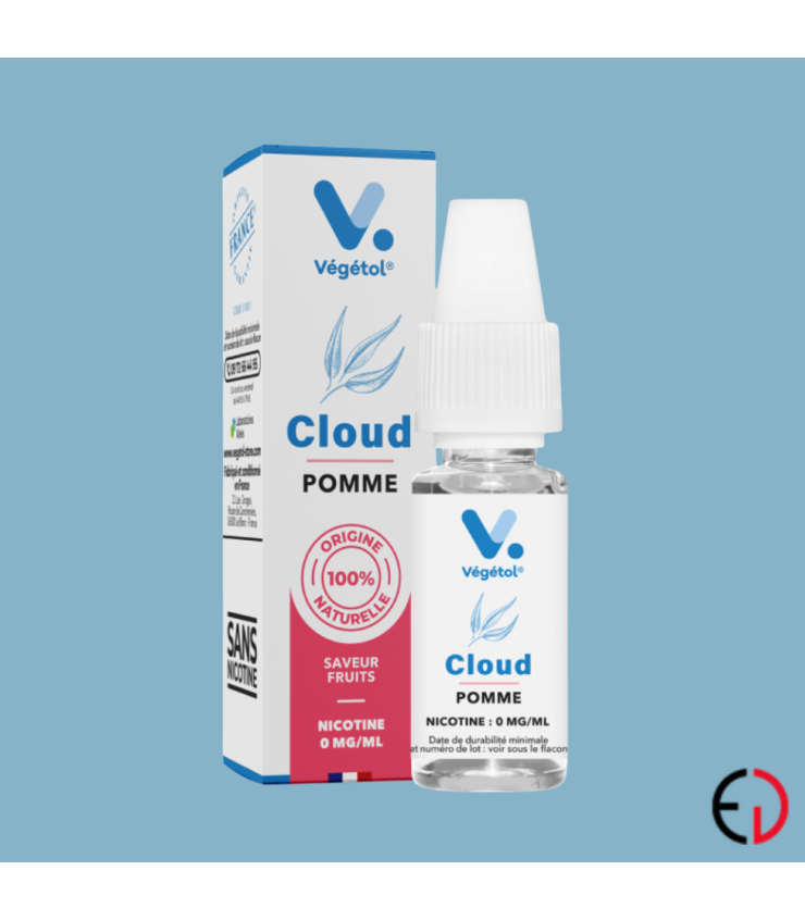 E-liquide Végétol® CLoud pomme retrouvez toute la gamme Végétol au meilleur prix