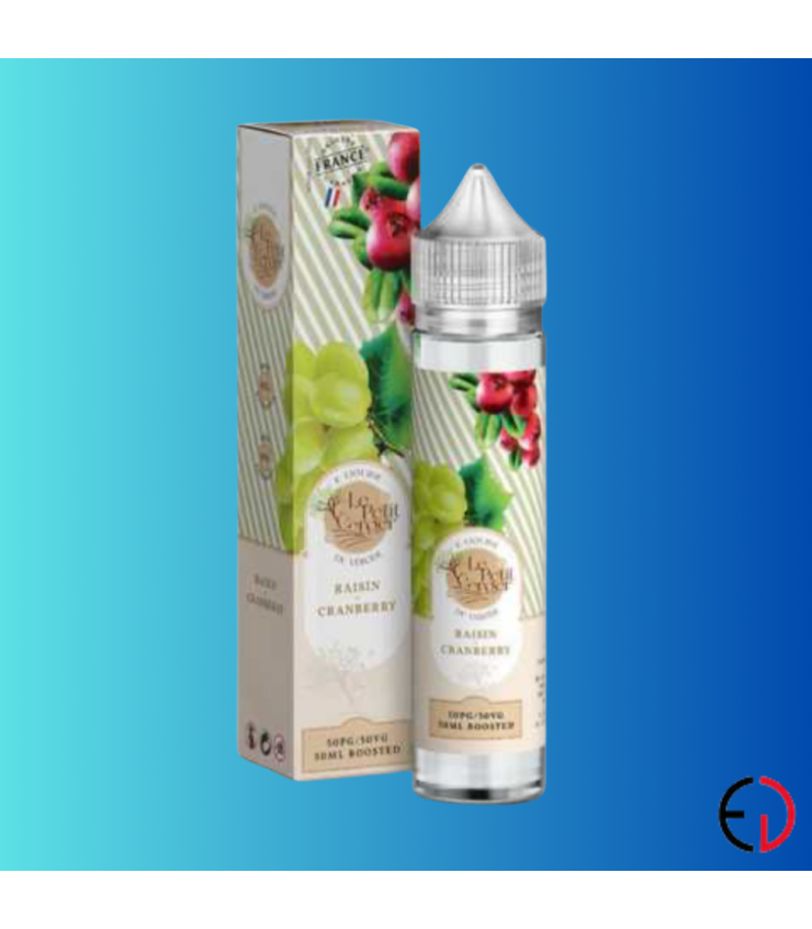 E liquide Le Petit verger raisin cranberry