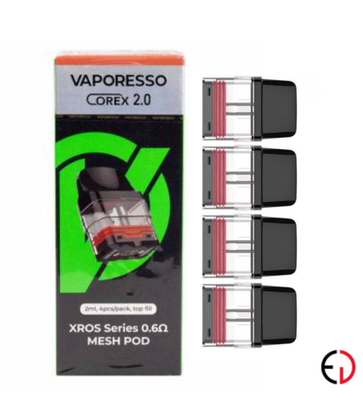 Vaporesso 4 Pods XROS Corex 2.0 3ml top fill