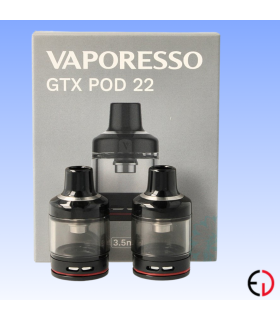 Vaporesso Pack de 2 Réservoirs GTX GO