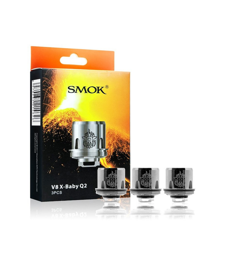 Résistance Smok V8 X Baby Q2 Pack 3